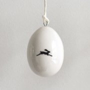 Porcelain egg | Bunnies
